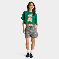 Playboy Women's Olga De Mar Tennis Tee / Verdant Green