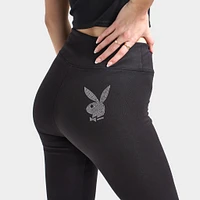 Playboy Bunny Flare Pants / Black