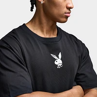 Playboy Chrome RH Oversized Graphic T-Shirt / Black