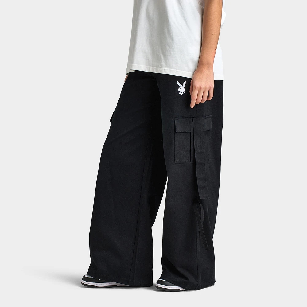 Playboy Bunny Cargo Pants / Black