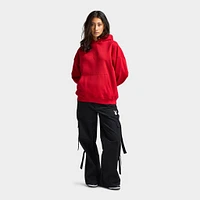 Playboy Script Oversized Hoodie / Red
