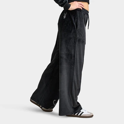 Playboy Script Velour Pant / Black