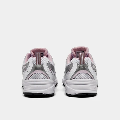 New Balance Children's 530 White / Silver - Pink