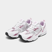 New Balance Children's 530 White / Pink Sugar