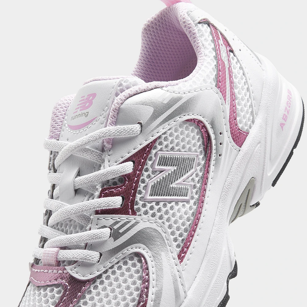 New Balance Children's 530 White / Pink Sugar