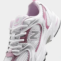 New Balance Children's 530 White / Pink Sugar