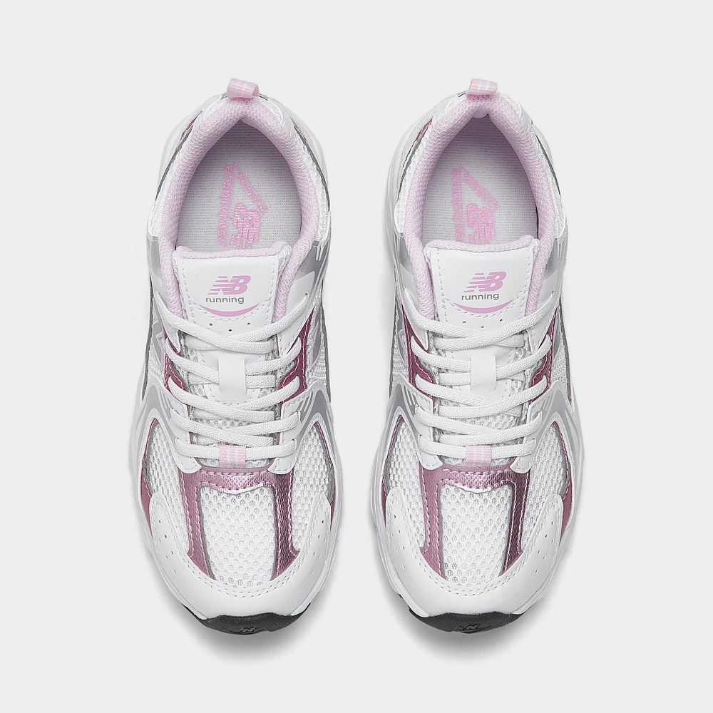 New Balance Children's 530 White / Pink Sugar
