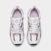 New Balance Children's 530 White / Pink Sugar