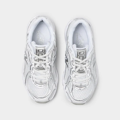 New Balance Children's 740 White / Silver Metallic