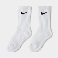 Nike Children's Cushioned Crew Socks (3 Pack) / White