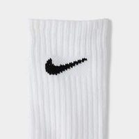 Nike Children's Cushioned Crew Socks (3 Pack) / White