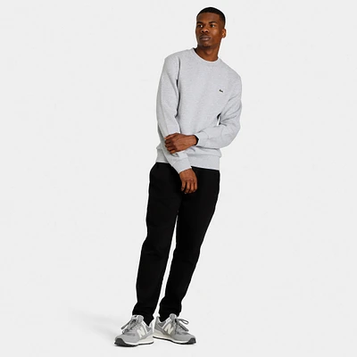 Lacoste Organic Brushed Cotton Sweatshirt / Grey Chine