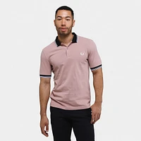 Fred Perry Contrast Polo Shirt / Dusty Rose Pink