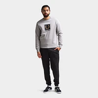 Fred Perry Stacked Branded Sweatshirt / Limestone