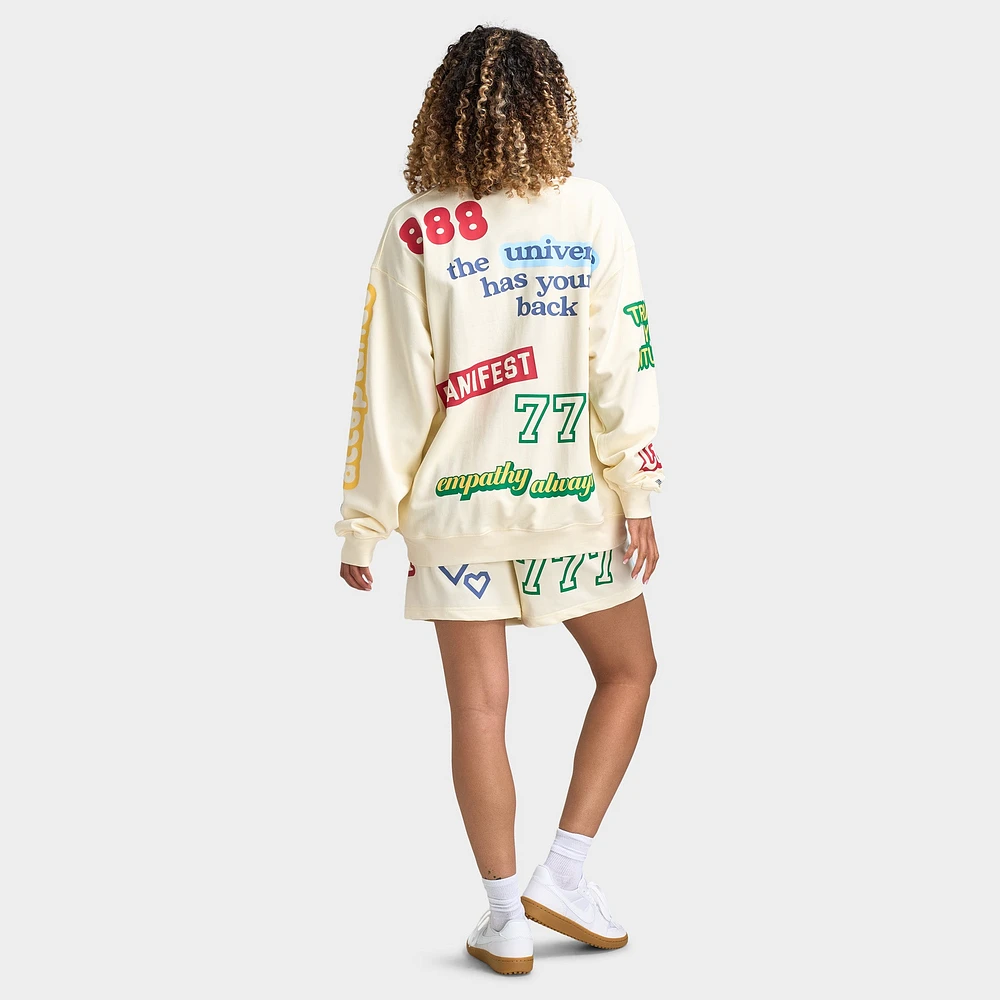 Mayfair Women's Affirmations Crewneck / Cream