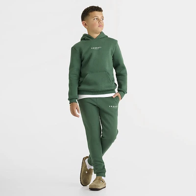 Sonneti Juniors' London Fleece Joggers / Dark Green