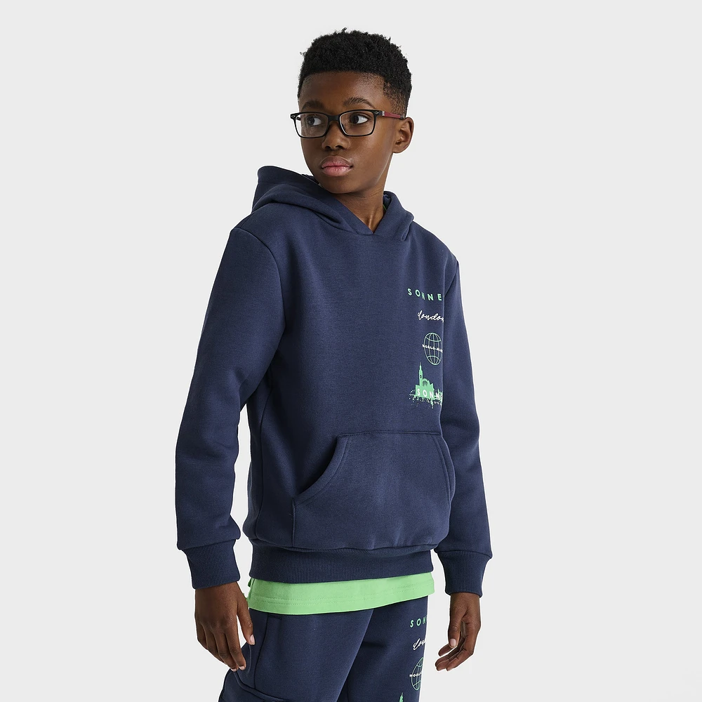 Sonneti Juniors' Stack Hoodie / Grey