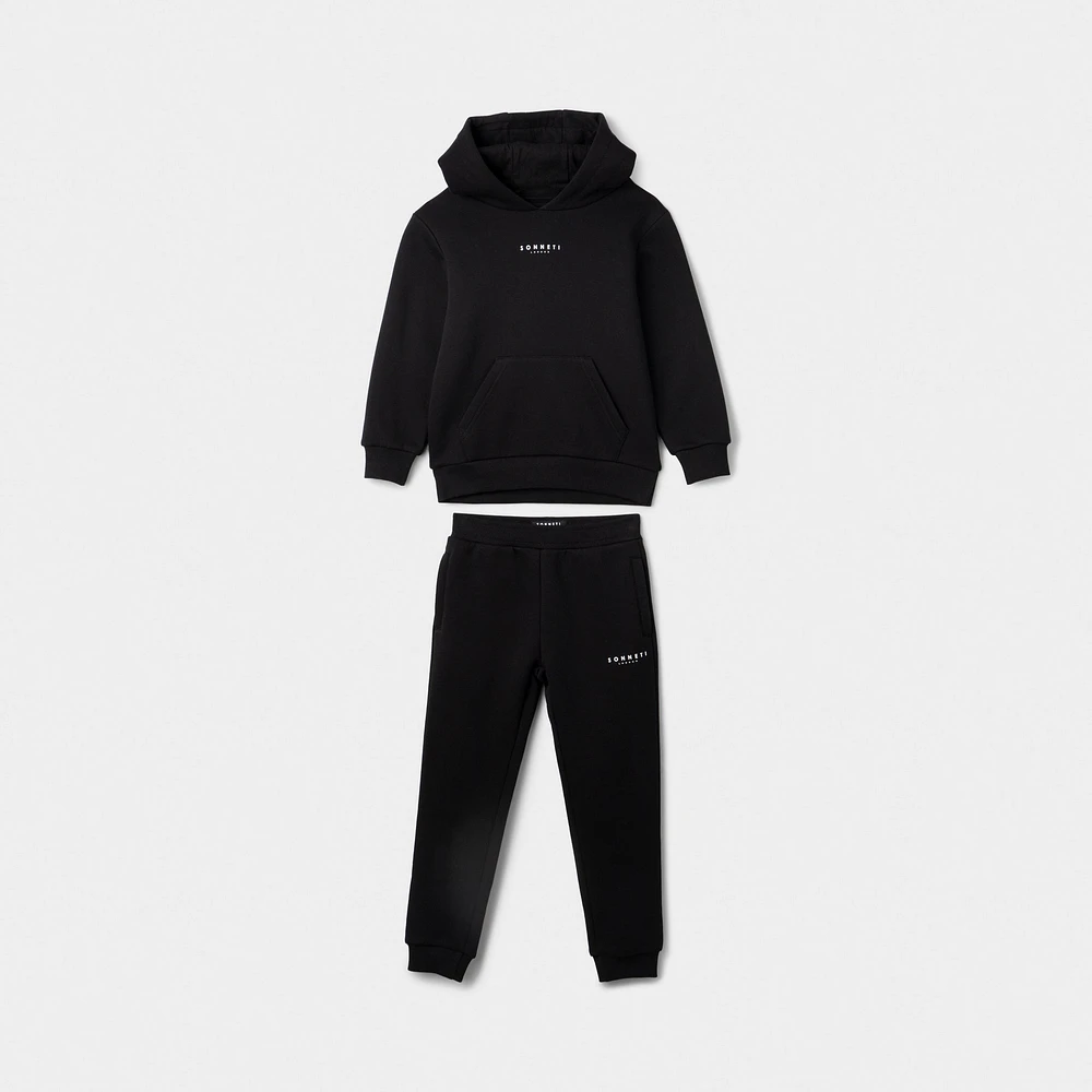 Sonneti Children's Basic London Tracksuit / Black