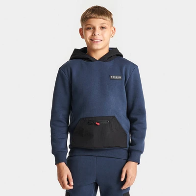 Sonneti Junior Boys' Ruger Pullover Hoodie / Mood Indigo