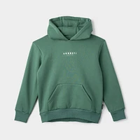 Sonneti London Fleece Pullover Hoodie / Dark Green