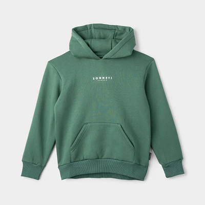 Sonneti Juniors' London Fleece Pullover Hoodie / Dark Green