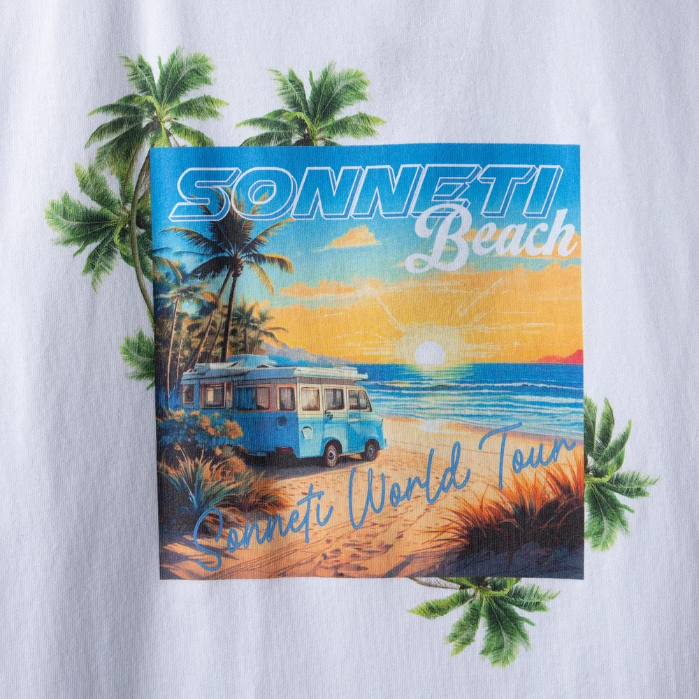 Sonneti Junior Boys' Sunrise Tee / White