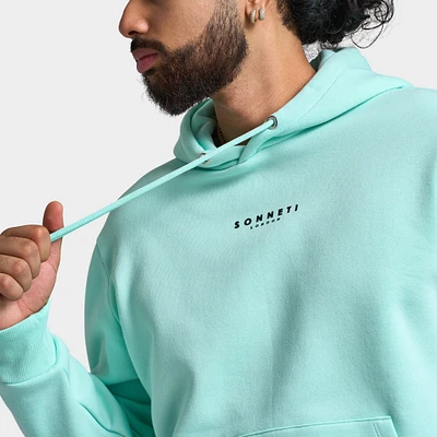 Sonneti London Fleece Pullover Hoodie / Beach Glass