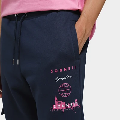 Sonneti Stack Logo Joggers / Mood Indigo