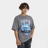 Supply & Demand Junior Boys' Winner Tee / Quiet Shade