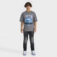 Supply & Demand Junior Boys' Winner Tee / Quiet Shade