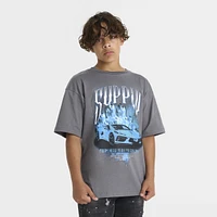 Supply & Demand Junior Boys' Winner Tee / Quiet Shade
