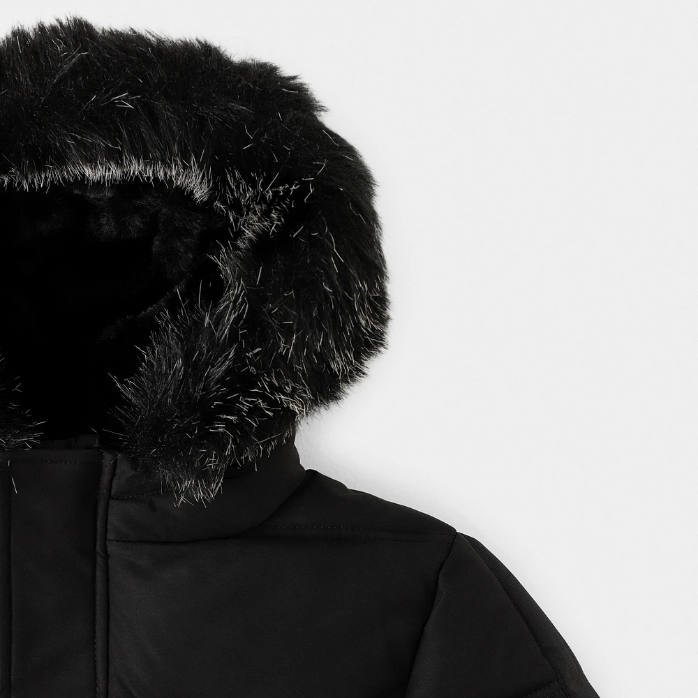 Supply & Demand Juniors' Combust Parka / Black