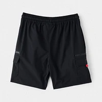 Supply & Demand Junior Boys' Split Woven Shorts / Black