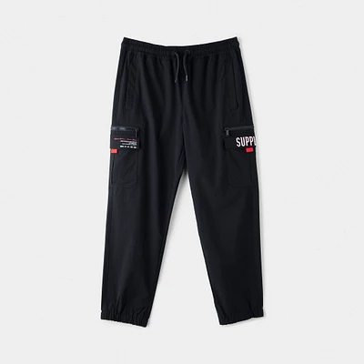 Supply & Demand Junior Boys' Split Woven Pants / Black