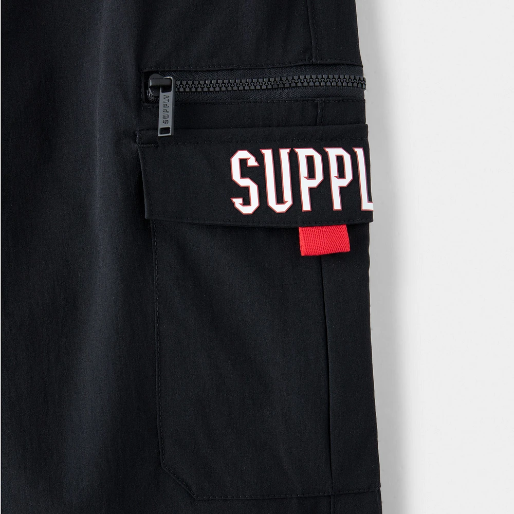 Supply & Demand Junior Boys' Split Woven Pants / Black