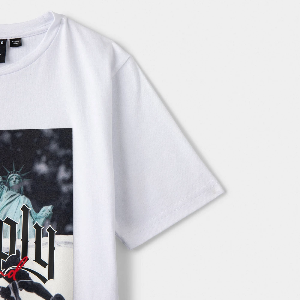 Supply & Demand Junior Boys' Elver T-shirt / White