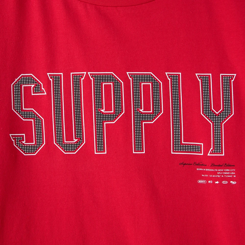 Supply & Demand Junior Boys' Buck T-shirt / Red