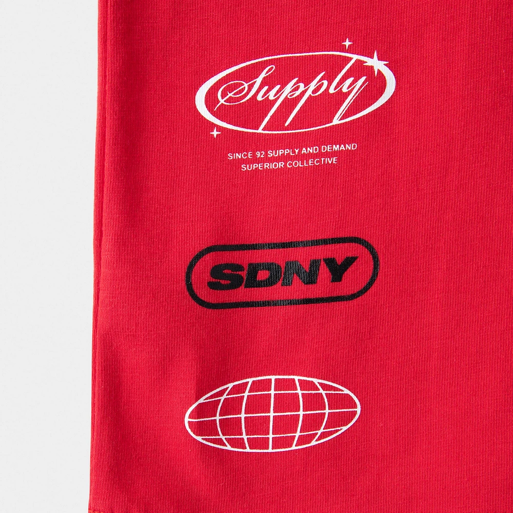Supply & Demand Junior Boys' Buck T-shirt / Red