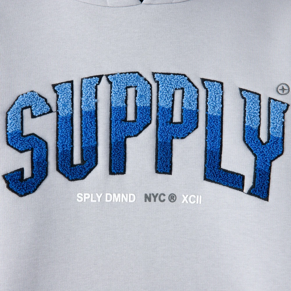 Supply & Demand Junior Boys' Zuni Pullover Hoodie / Grey
