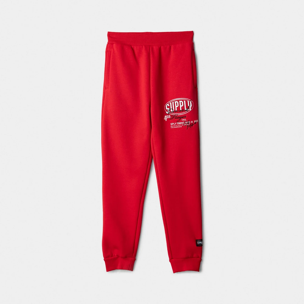 Supply & Demand Junior Boys' Targon Joggers / Chinese Red