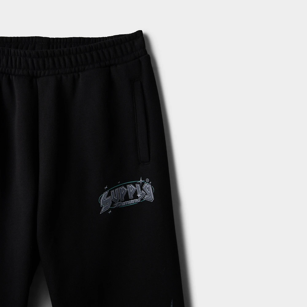 Supply & Demand Junior's Praiser Pants Black / Sky Blue