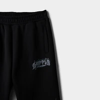 Supply & Demand Juniors' Praiser Pants Black / Sky Blue