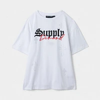 Supply & Demand Junior Boys' Crosser Tee / Optic White