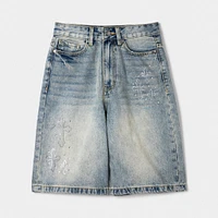 Supply & Demand Junior Boys' Tember Denim Shorts / Light Wash