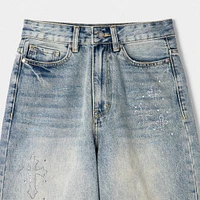 Supply & Demand Junior Boys' Tember Denim Shorts / Light Wash
