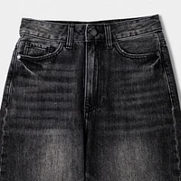 Supply & Demand Junior Boys' Timber Shorts / Washed Black Denim
