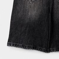 Supply & Demand Junior Boys' Timber Shorts / Washed Black Denim