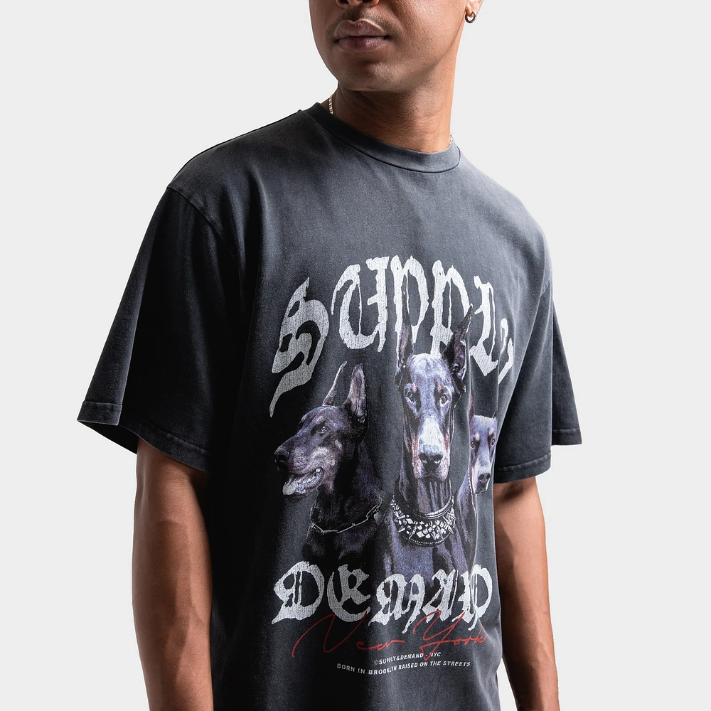 Supply & Demand Brooker T-Shirt / Black