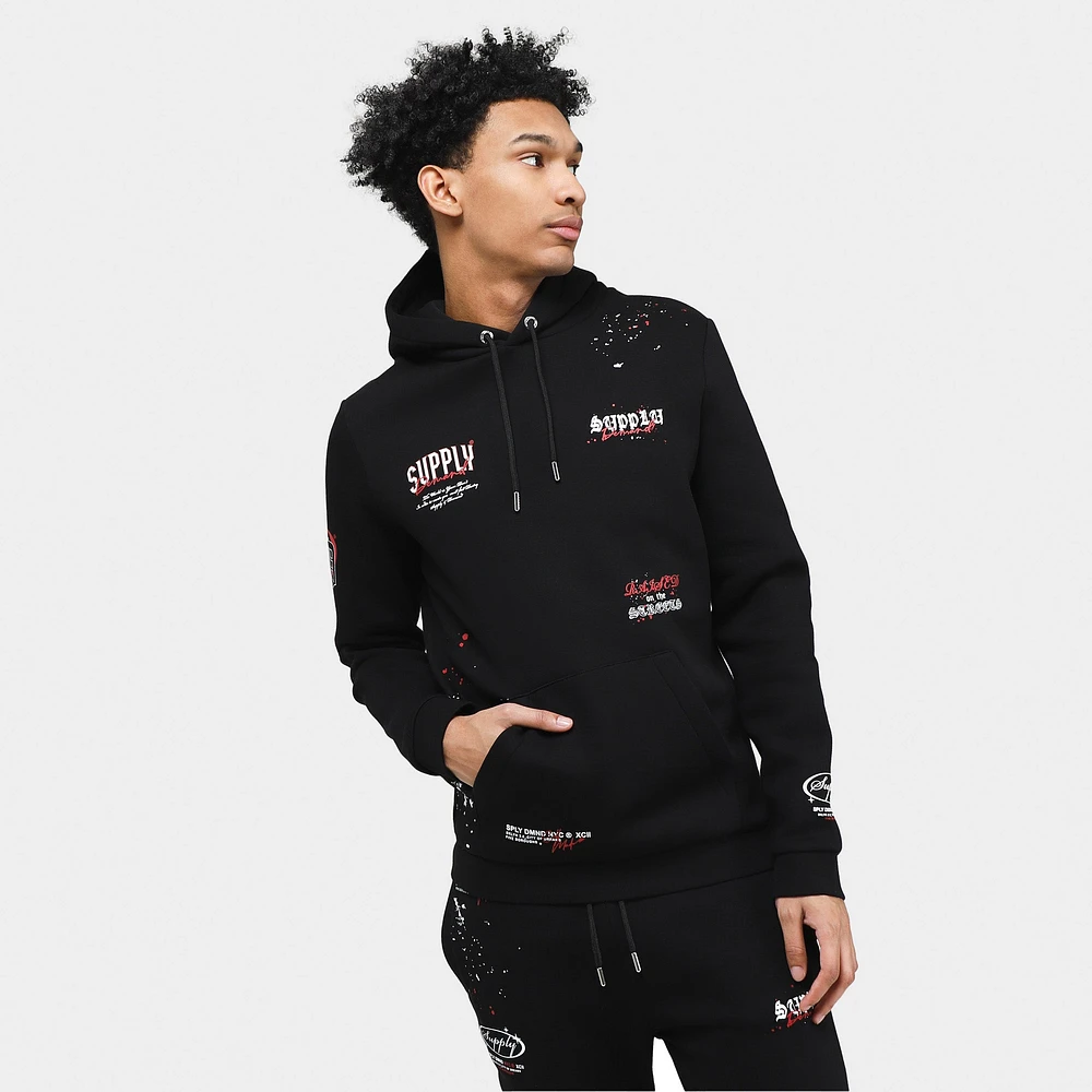 Supply & Demand Hackney Pullover Hoodie / Black