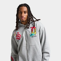 Supply & Demand Cayman Full Zip Hoodie / Grey